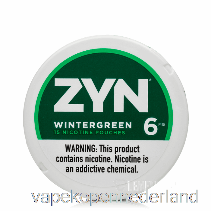 Elektronische Sigaret Vape Zyn Nicotinezakjes - Wintergroen 6mg